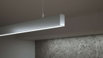 Lumines profile type CLARO lacquered white, 3 m